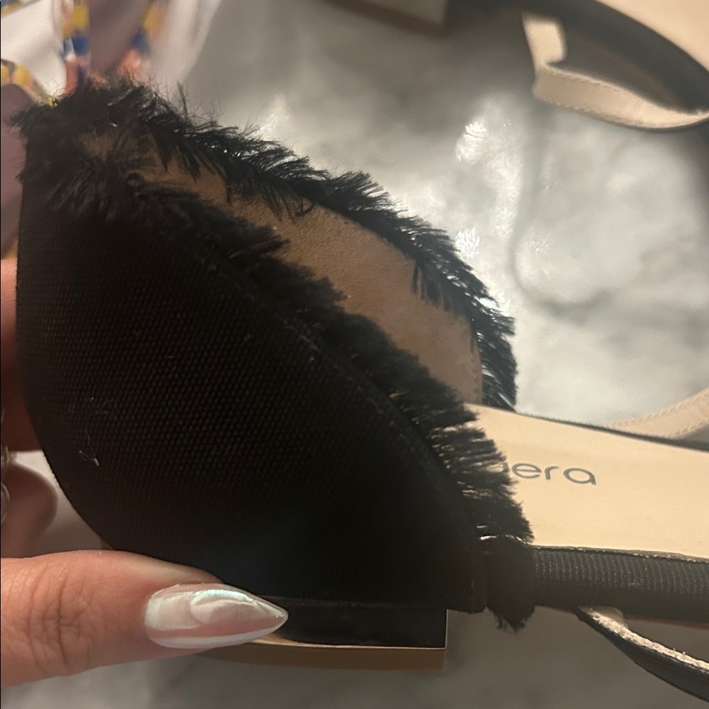 ANNA BAIEUERA COATED LEATHER ANNADEA BALLET FLATS WITH JEWEL DETAIL Sz 41 - Picture 7 of 12